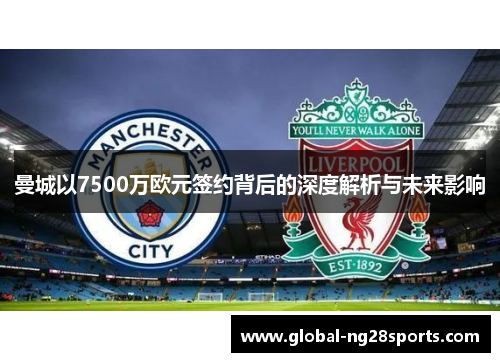 曼城以7500万欧元签约背后的深度解析与未来影响