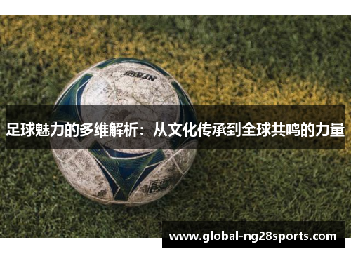 足球魅力的多维解析：从文化传承到全球共鸣的力量